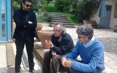 Con Pasquale Minieri e Tommaso Vittorini